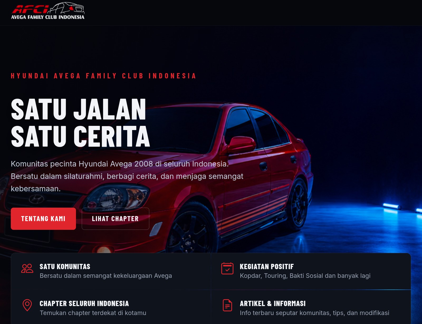 Website Komunitas Mobil